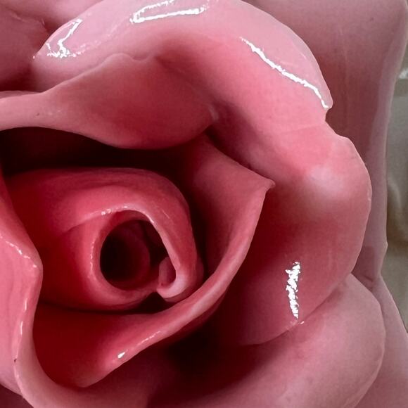 Vintage 30s Karl Ens Porcelain Rose 3 Arm Pair Candlesticks Candelabra Regency - Picture 8 of 15